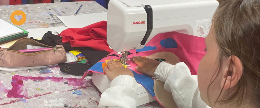 Billede af børn der synger